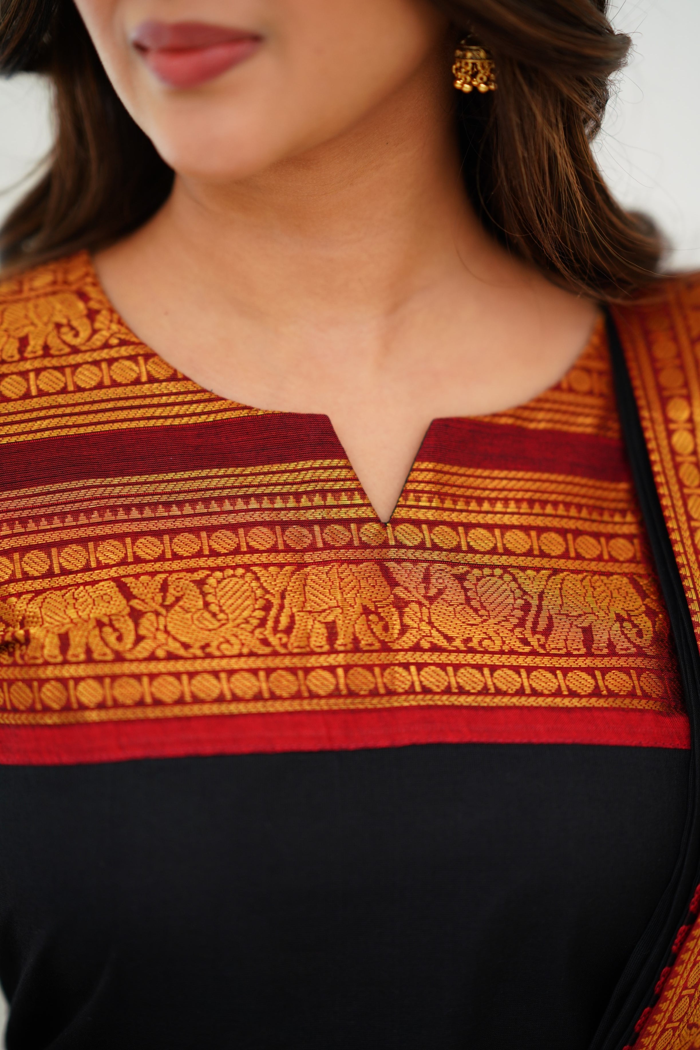 Meera Heavy Jequard Suit Set & Dupatta.