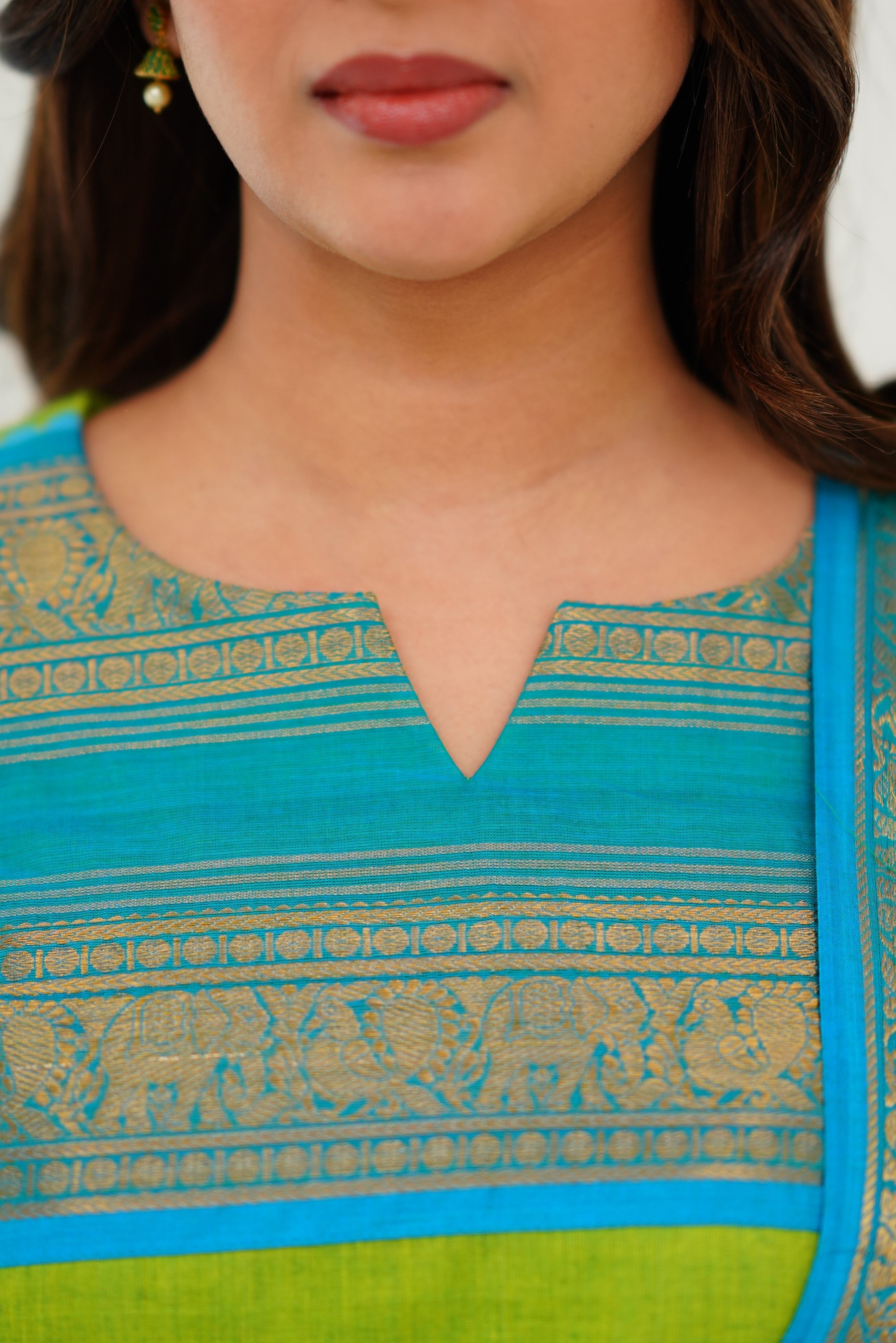 Meera Heavy Jequard Suit Set & Dupatta.