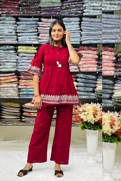 Himani Fancy Cotton Co-ord Set For Women