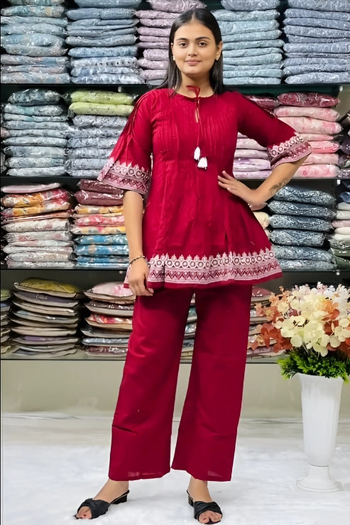 Himani Fancy Cotton Co-ord Set For Women