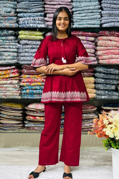 Himani Fancy Cotton Co-ord Set For Women