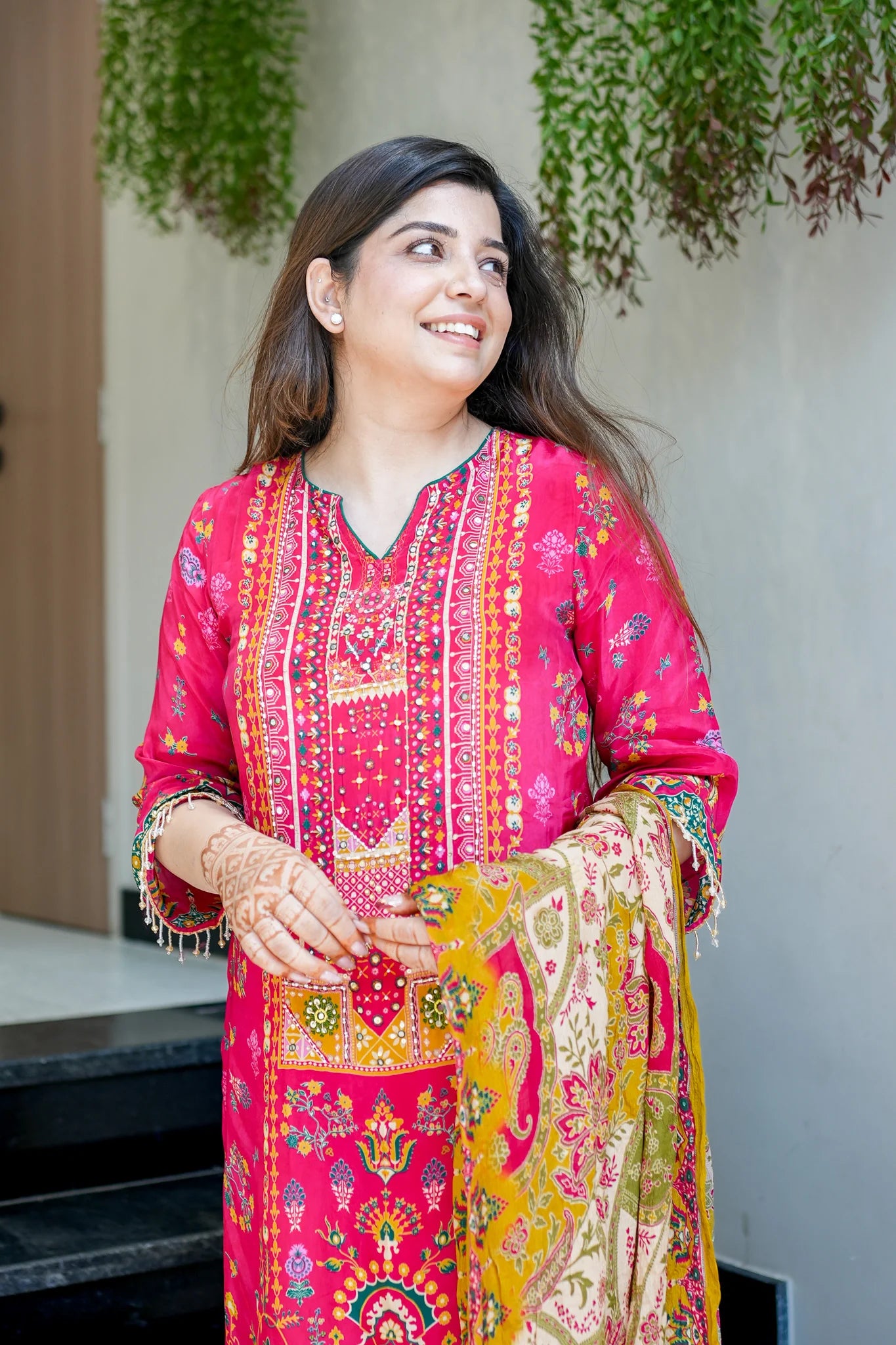 Sitara pink Heavy Fancy Pair with Dupatta set