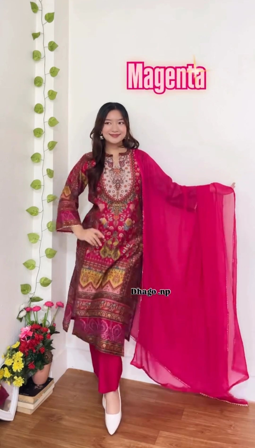 Dehlif Designer Fancy Suit Set with Dupatta