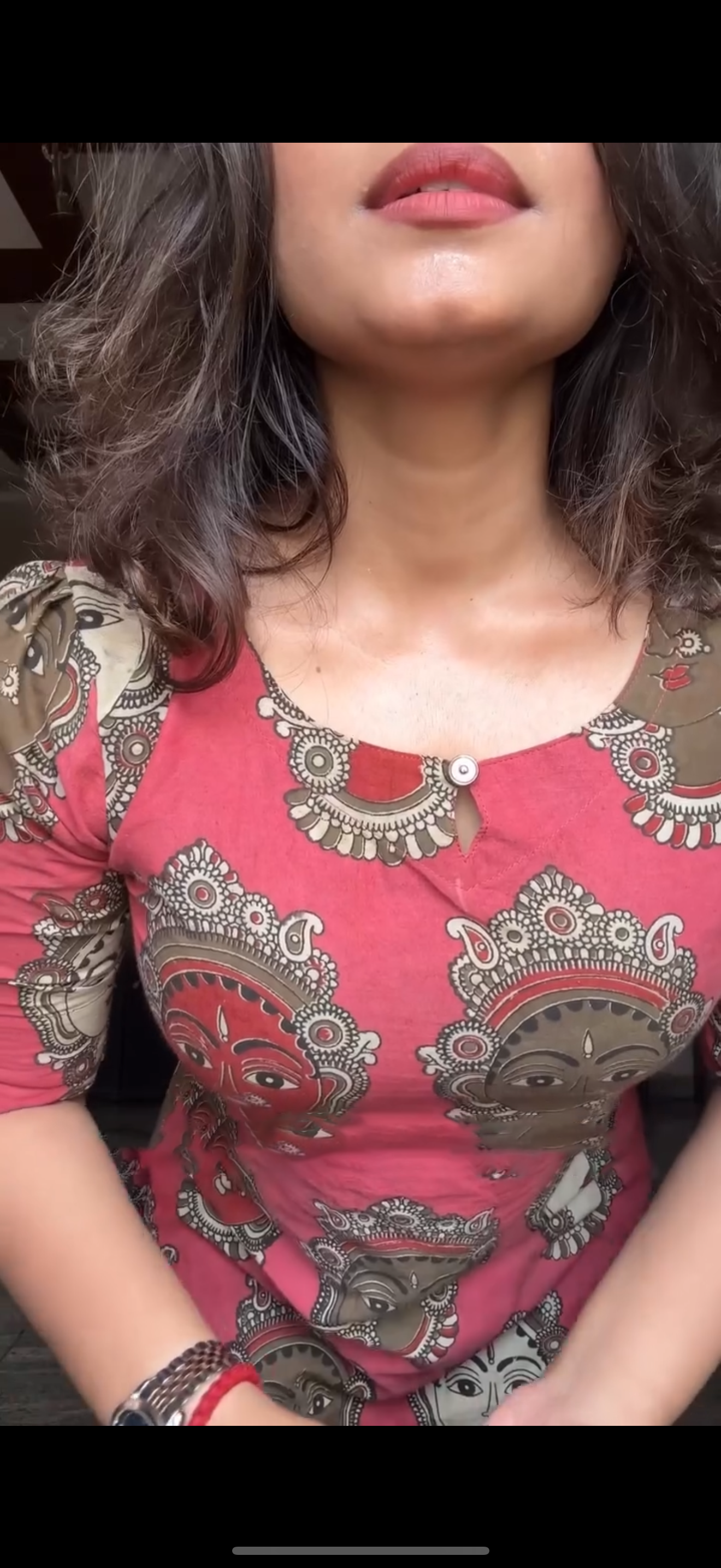 Kathak Motif Kurti for women (Only Kurti)