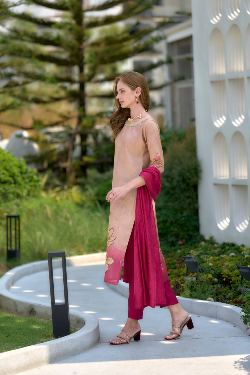 Rosewood – A Signature Suit Set by Designer