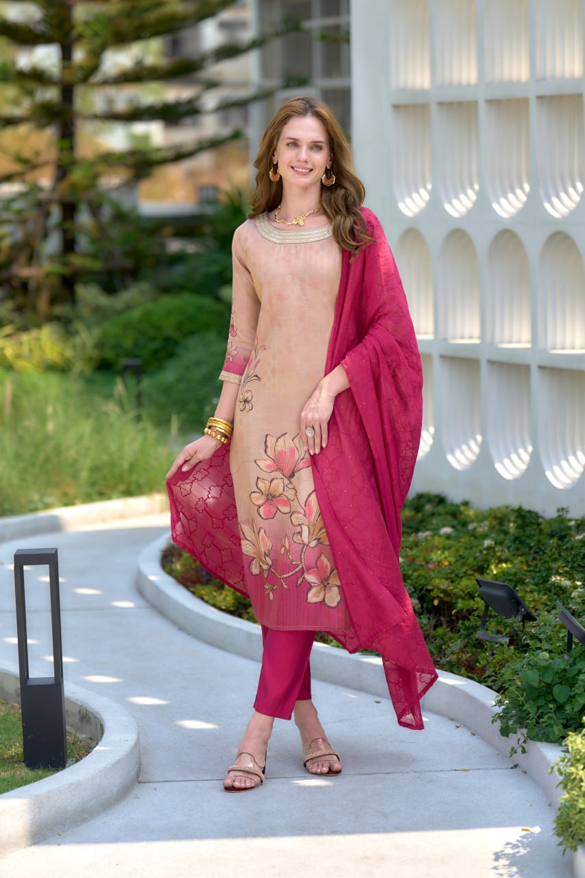 Rosewood – A Signature Suit Set by Designer