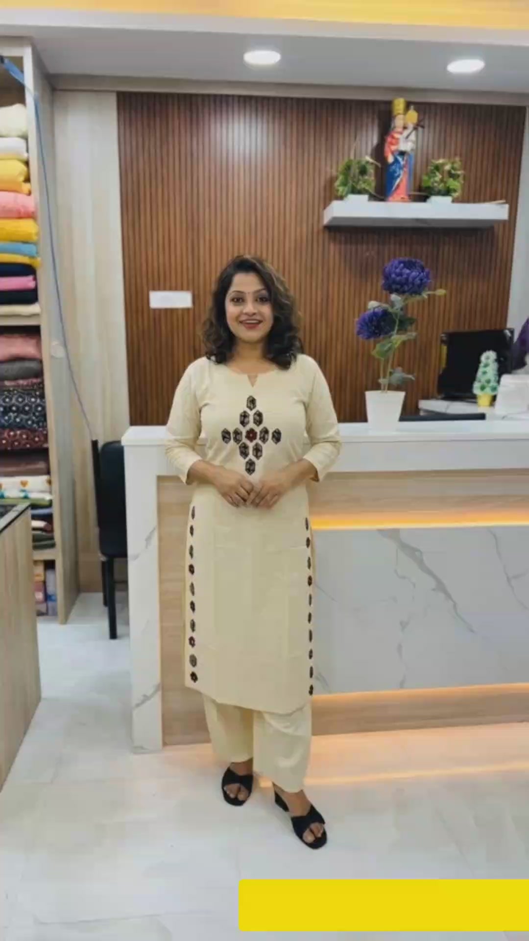 Hexa Pure Khadi Cotton Suit Set for Spring